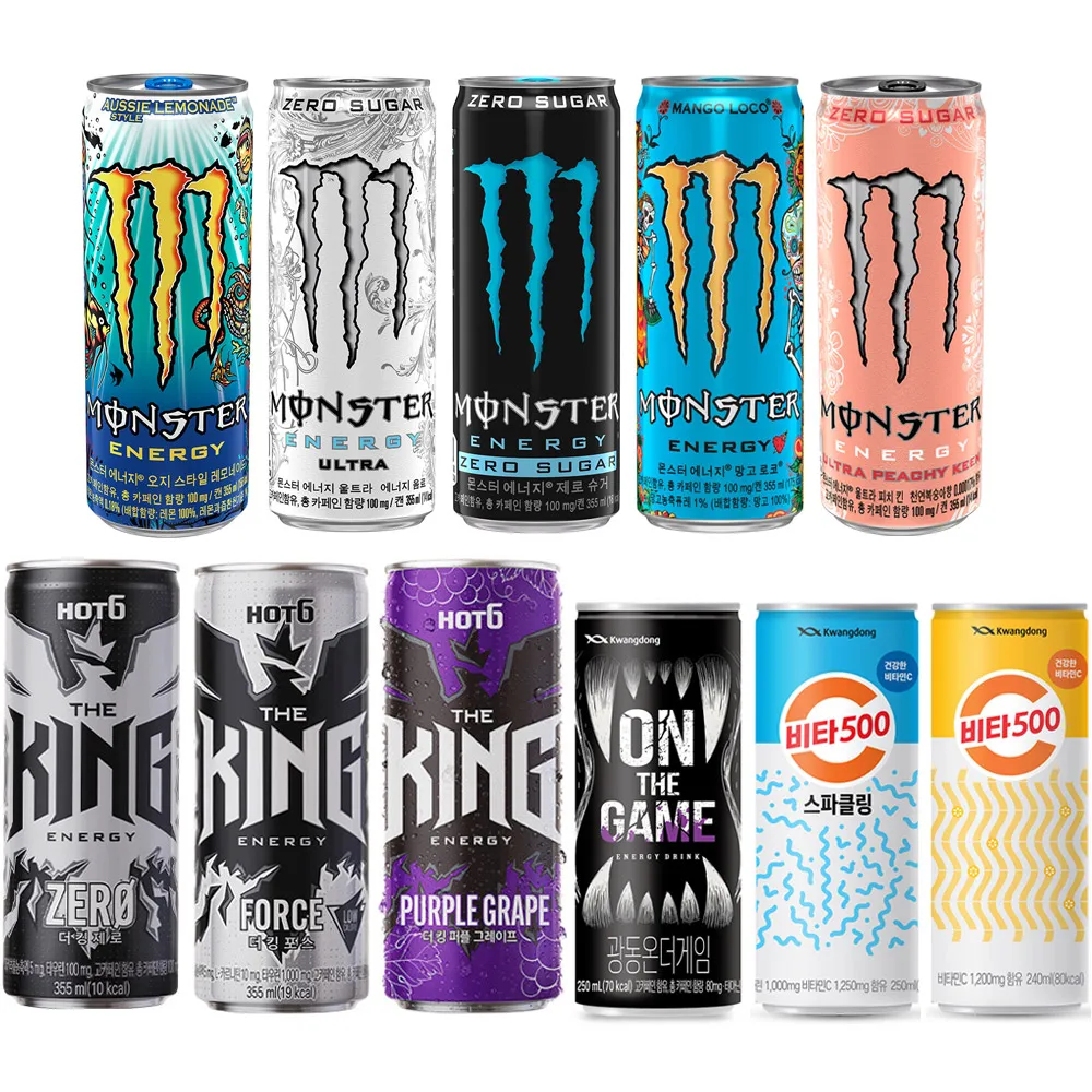 20 kinds of Energy Drink/Monster Energy Hot Sixby Vita 500 on the Game Conpience/Ge Ultra Fat Can Mini Can