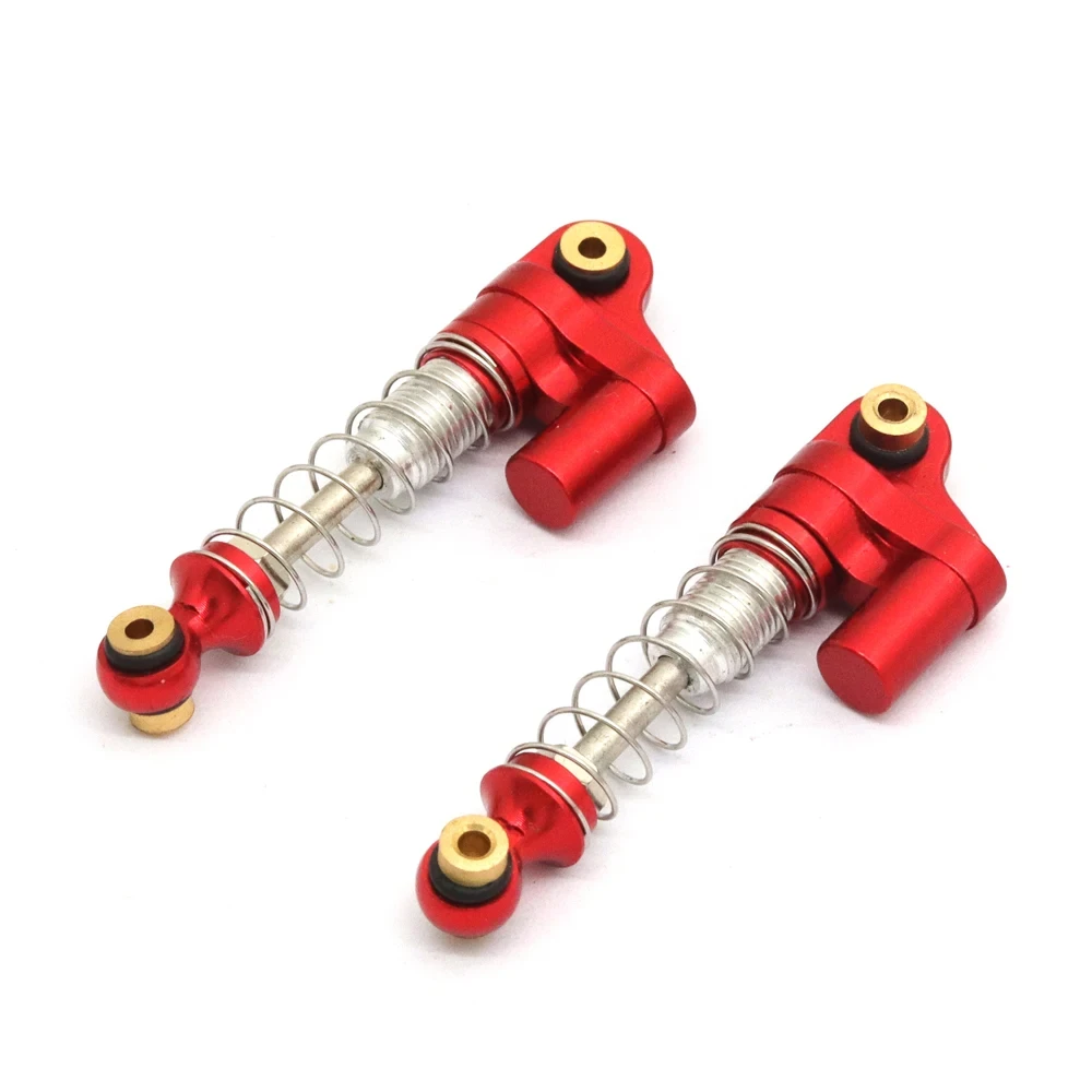 4 PCS Aluminum Shock Absorber Damper Upgrade 32mm For 1/24 RC Car Axial SCX24 90081 Micro Track Car Parts