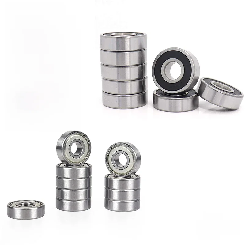 10 sztuk ABEC-5 6201ZZ 6201Z 6201-2Z 6201 ZZ 12*32*10mm metalowa uszczelka wysokiej jakości łożysko kulkowe z głębokim rowkiem 12x32x10mm — zdjęcie 2