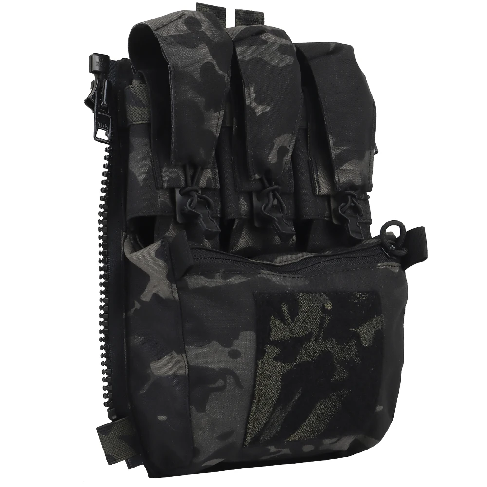 Assault Adapt Banger Back Panel Zip On Rear Pack Kamizelka taktyczna FCPC V5 Plate Carrier Akcesoria Torba GP Pouch Multitools Pocket