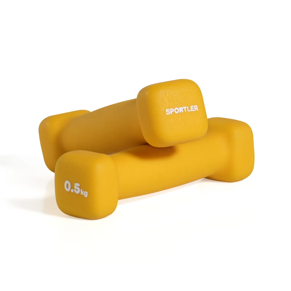 Sportler beauty dumbbell 0.5kg 1kg 1.5kg 2kg 3kg neoprene women's dumbbell women's yoga pilates strength mini