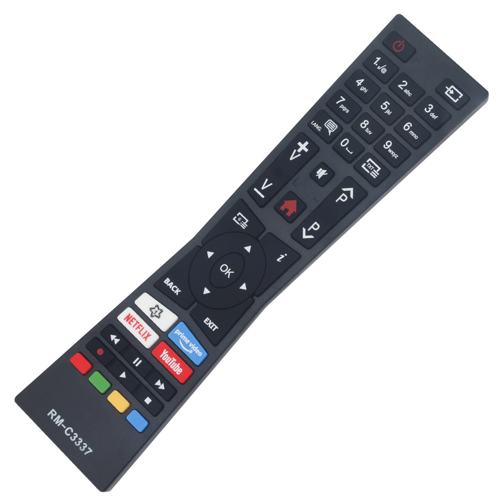 New RM-C3337 Replace Remote Control fit for JVC LED Smart HD TV sub RM-C3331 RM-C3338 LT-32C695 LT-32C790