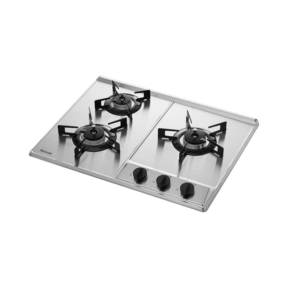 ليناي نطاق غاز مدمج 3 شقوق موقد غاز مجوف 25 سنة جديد