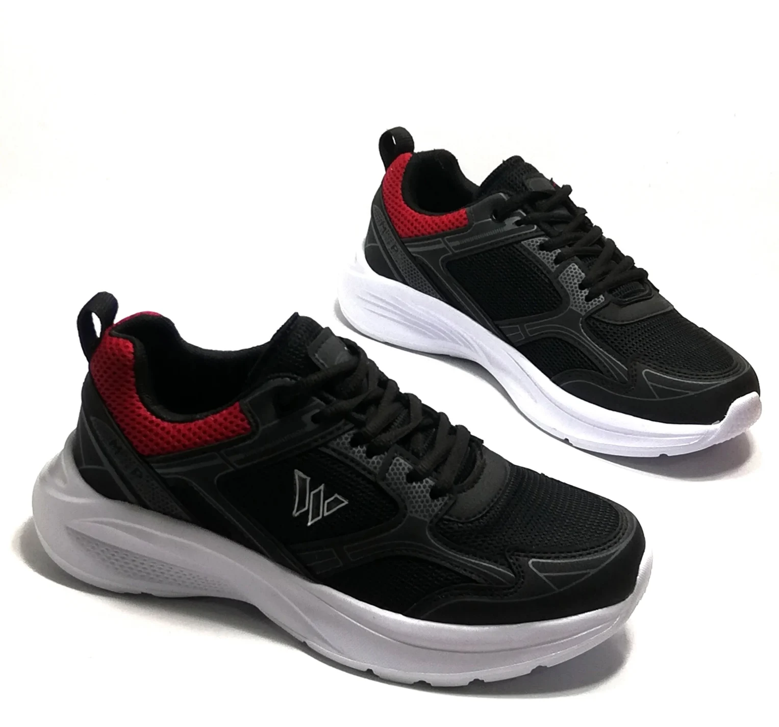 Women's black red orthopaedic sports shoes breathable high quality school travel holiday shoes new season-catching