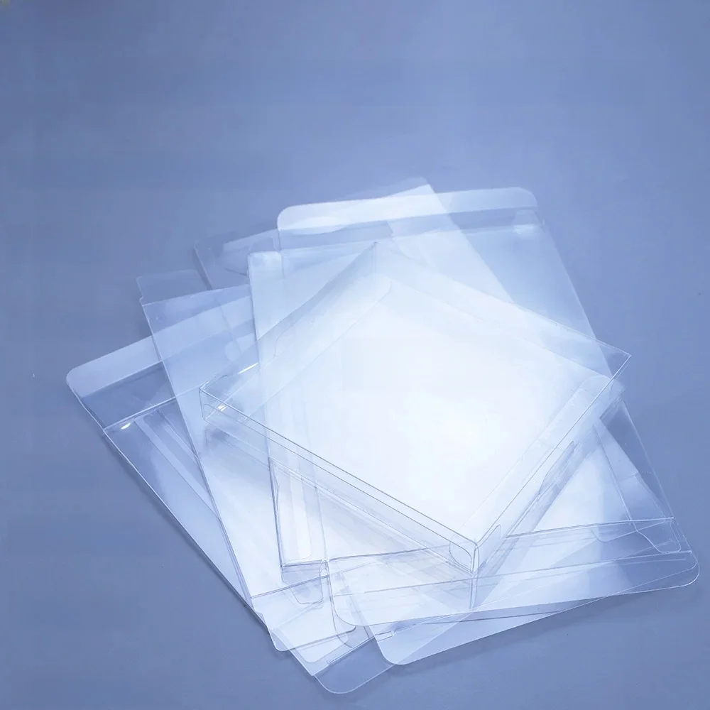 Cltgxdd 1 pièce boîte de jeu en plastique transparent PET pour commutateur N64 GB GBA GBC SNES NES adapté pour PS2 PS3 PS4 PS5 housse de protection