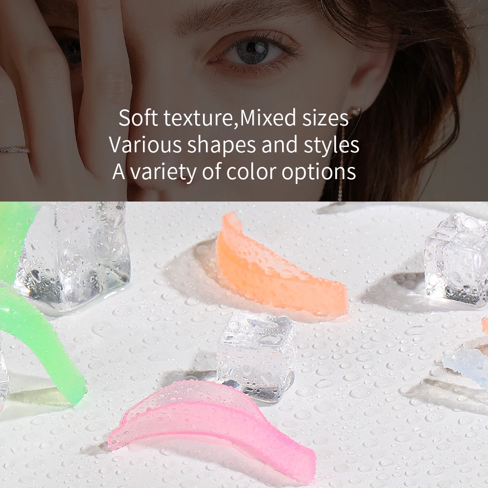 4 paires de tiges de levage de cils, tampons de permanente de cils colorés, boucliers de levage de cils en Silicone, outil de maquillage pour la maison ou le Salon