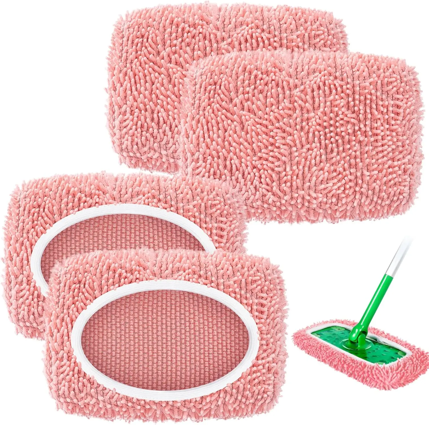 4 Pack Reusable Mop…