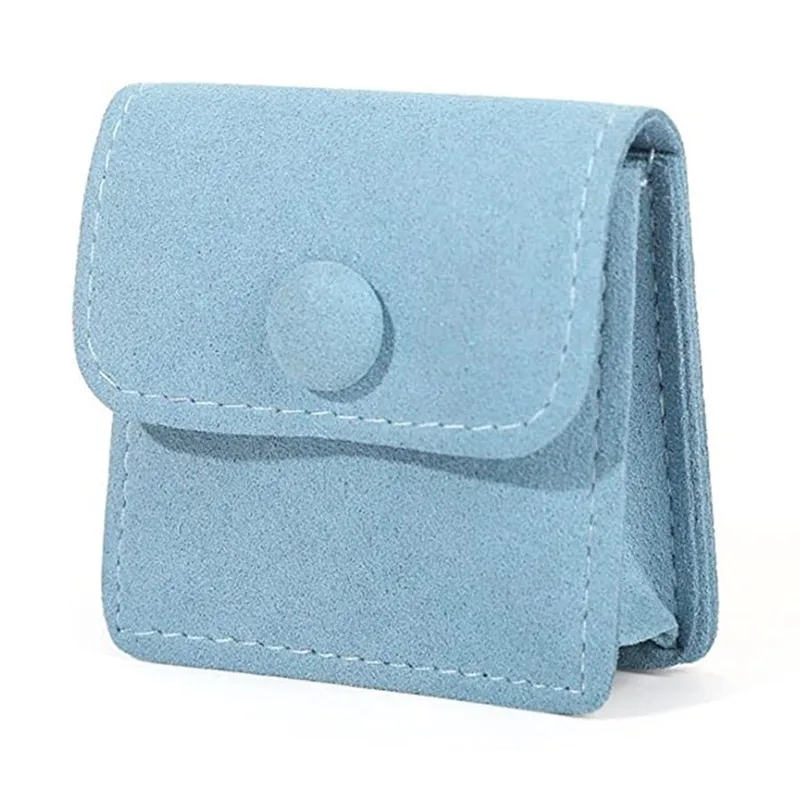 

SheepSew Velvet Jewelry Storage Bags with Snap Button Gift Packaging Bags Purse Pouches for Rings,Bracelets,Necklaces,Earrings