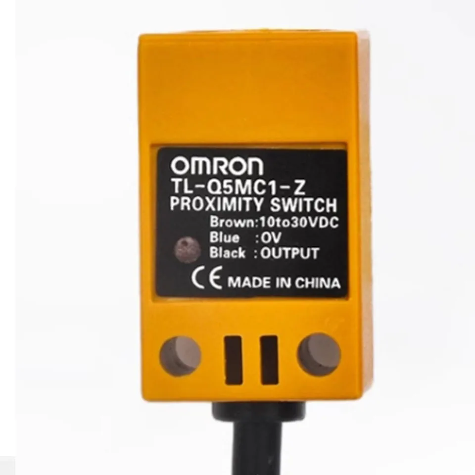 Omron-interruptor de proximidad cuadrado, Sensor de límite de 2m, Tl-q5mc1-z/Mb1-zmc2, 10-30v, accesorios para máquina de grabado