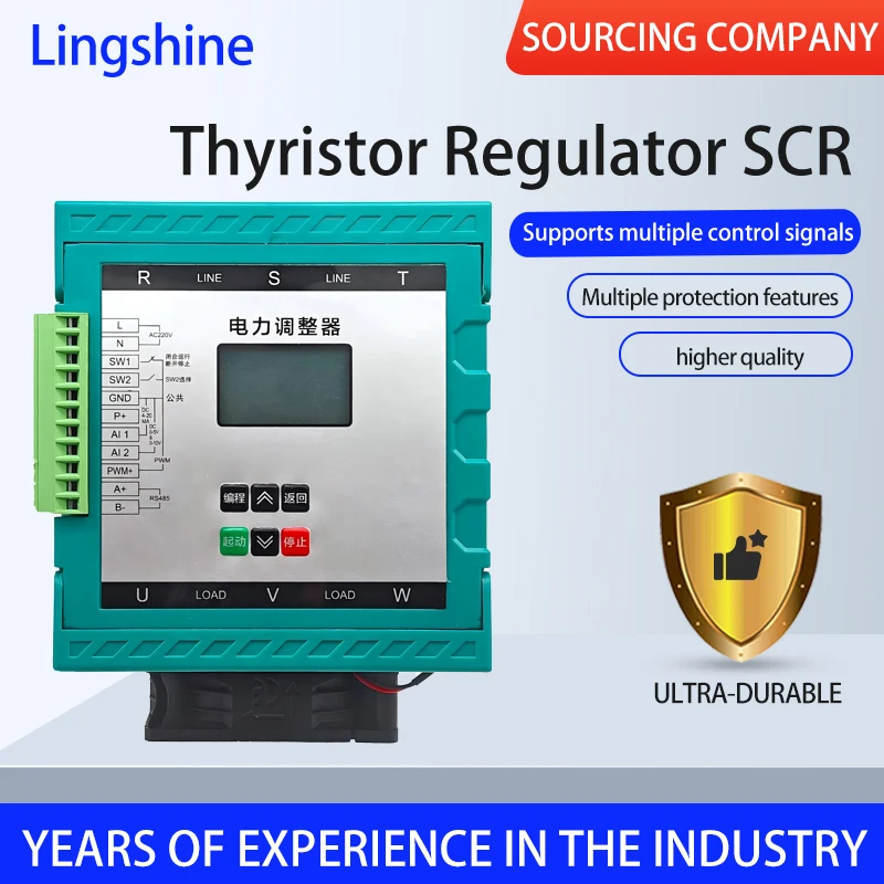 

Регулятор напряжения серии SCR TG20, контроллер мощности, трехфазный тиристорный регулируемый промышленный модуль питания
