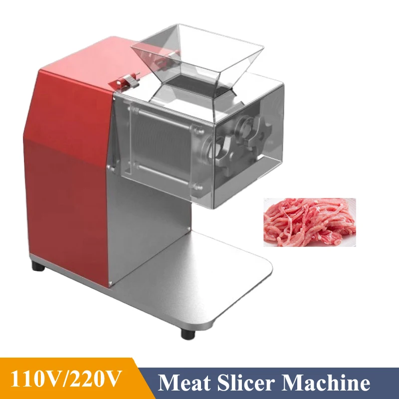 Multi-function Meat Cutter Machine Vegetable Cutting Machine Commercial Electric Meat Slicer Shredded Diced Mince