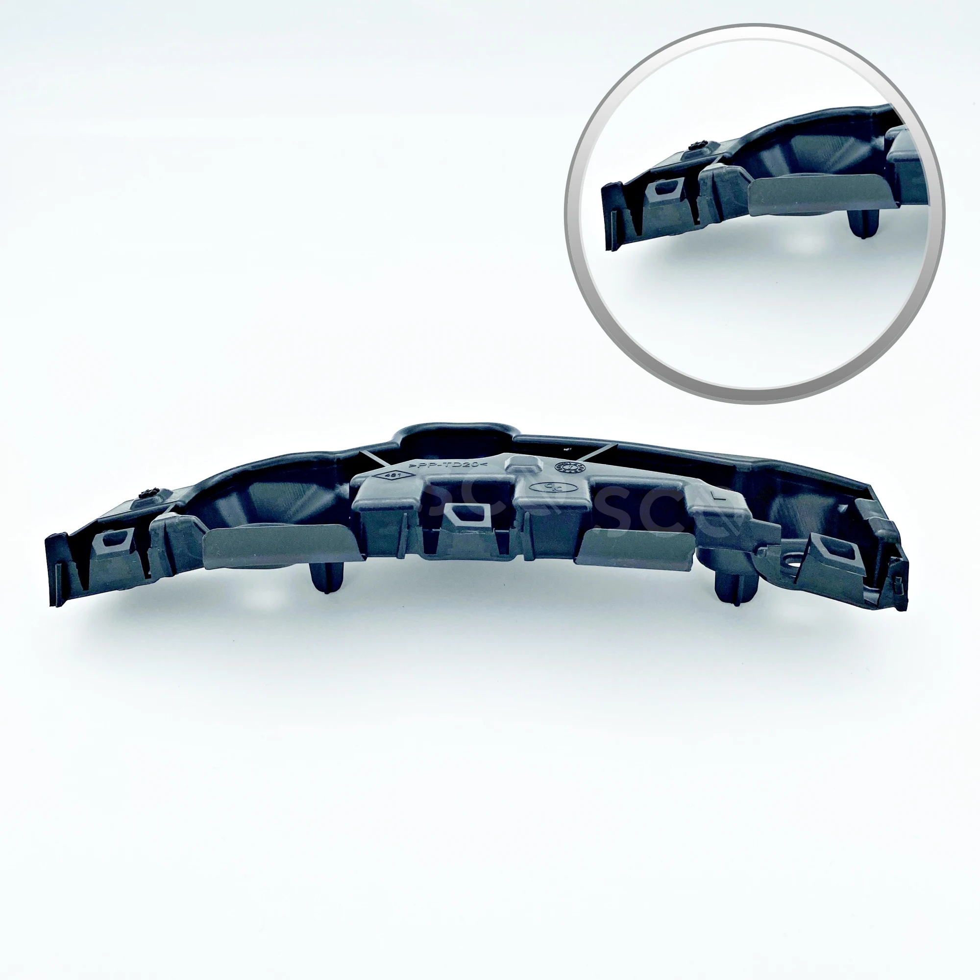 Picture 7: Bumper Support for Logan for Symbol for Sandero Left Right Set 2Pcs Durable Bumper Holder Plastic for Sandero Stepway 631427092R