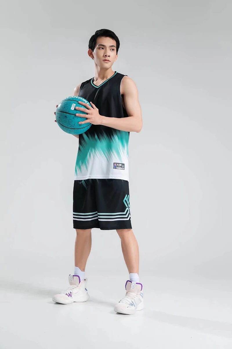 Men/Kids Custom Basketball Jersey Sleeveless Shirt 100% Polyester Breathable Professional Uniforms Kits