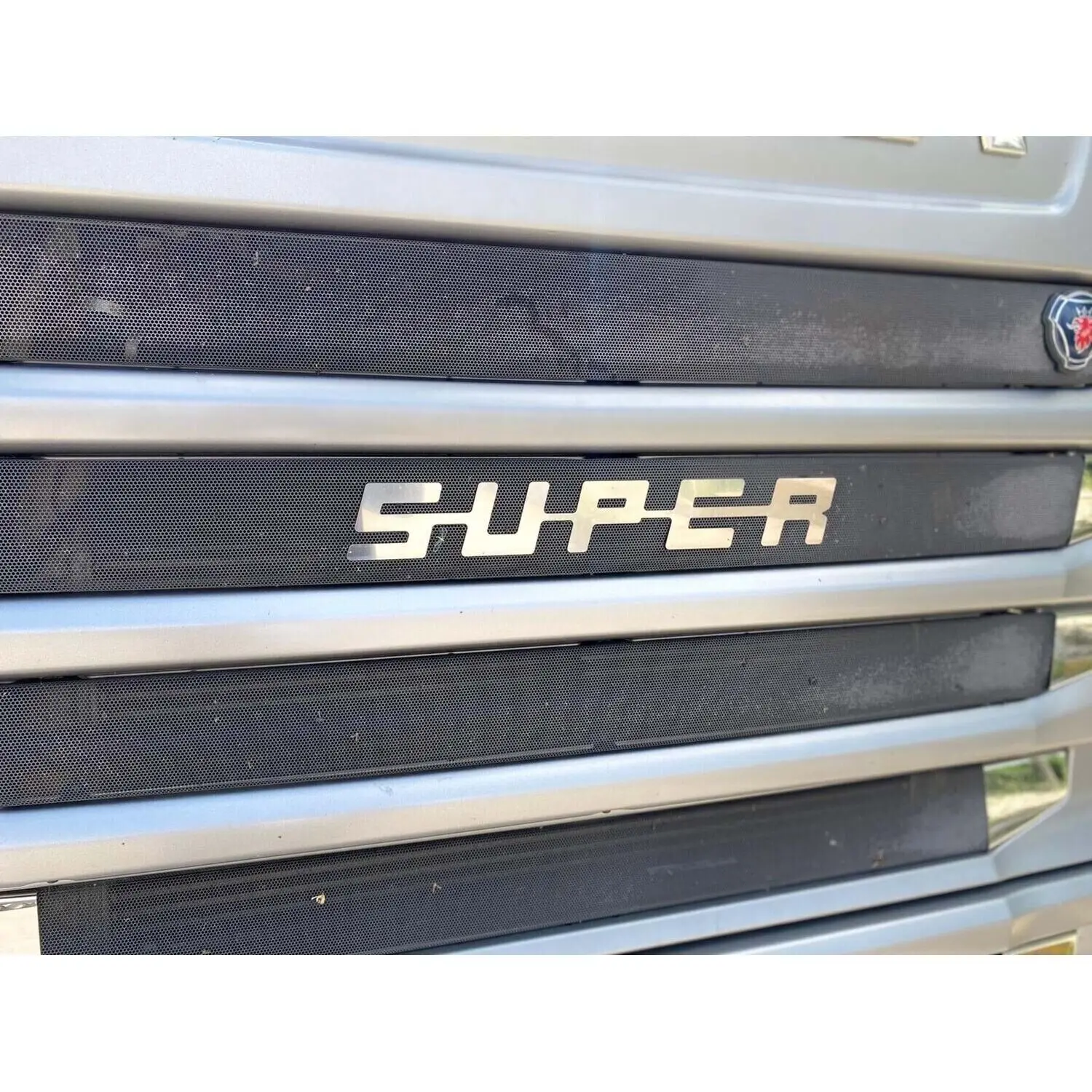 For SCANIA \'\' SUPER \'\' 1998-2017 For Models Super Polished 1 pcs Stainless Steel\'\'