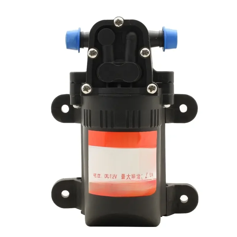 DC 12V 70PSI 3.5L Rolnicza elektryczna pompa wodna Czarna mikro-wysokociśnieniowa membrana Opryskiwacz wody Myjnia samochodowa — zdjęcie 2