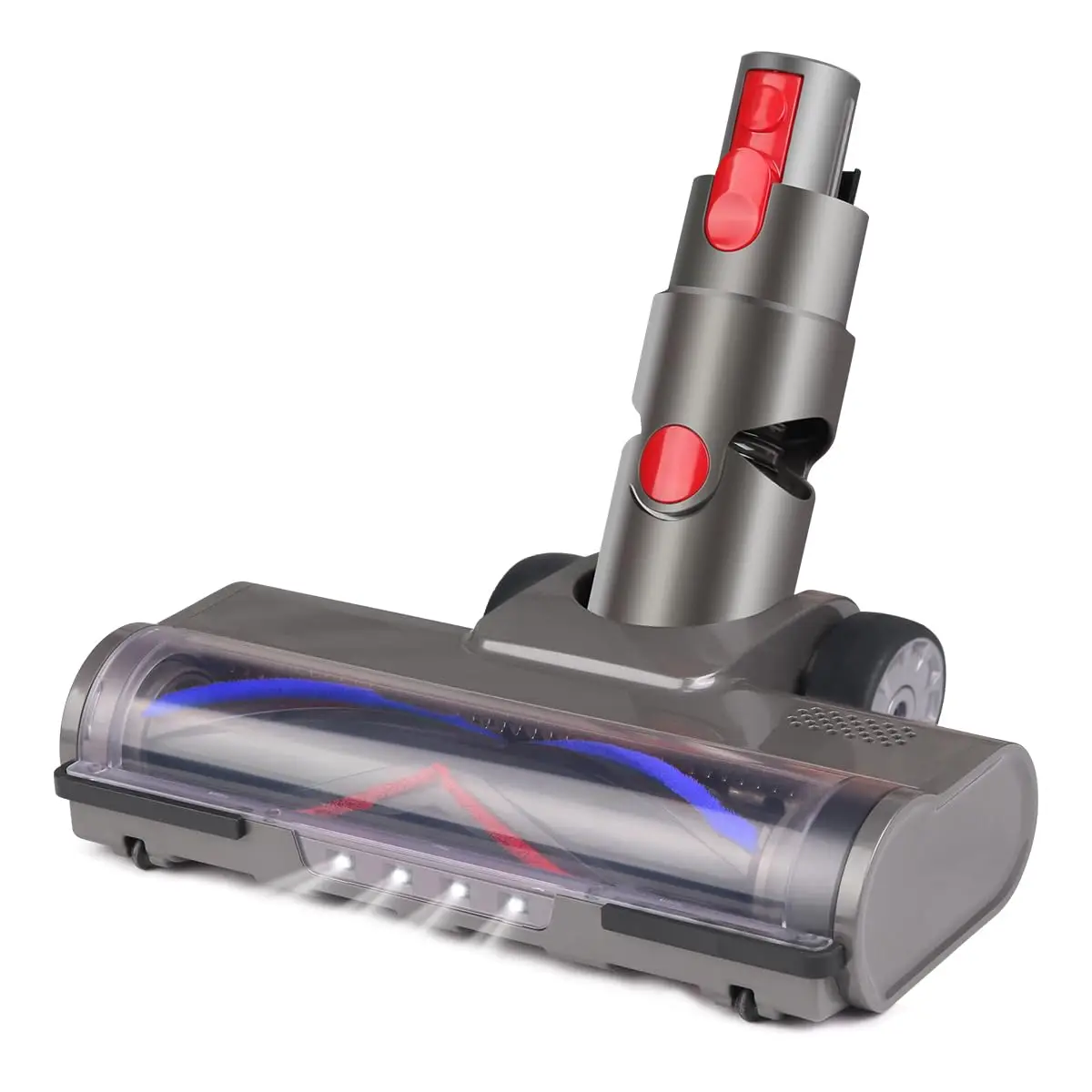 Blossom Roller Borstelkop voor Dyson V7 V8 V10 V11 V15 Draadloze Stofzuiger Vervangende Onderdelen Kop met LED Koplamp - afbeelding 1