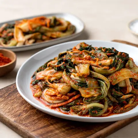 [보성녹차김치] 얼갈이김치 1kg 2kg 3kg 5kg / 국내산 100% / 당일제조 / HACCP 인증 / 25년 전통 전라도 별미 김치