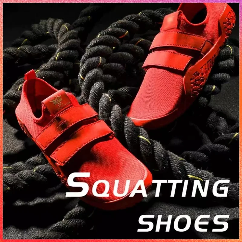 LARA STAR Big Size 46 45 Barefoot Squatting Shoes for Men Women Gym Fitness Yoga Sneakers Soft Sole Indoor Comprehensive Train