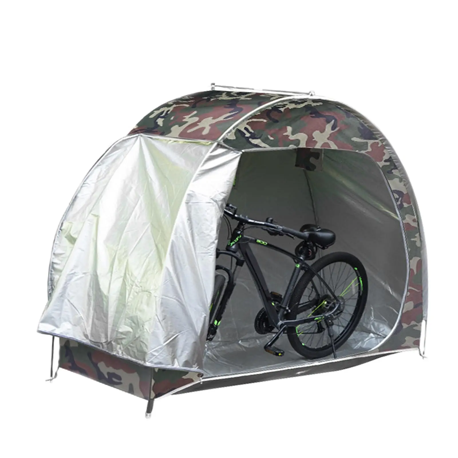 Multifunktionales Outdoor-Zelt für Fahrräder, wasserdichtes 210D Oxford-Gewebe, auch für Motorräder, Gartengeräte, Rasenmäher un