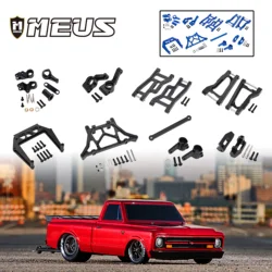 MEUS Aluminum Upgrade Parts Suspension Arms C Hub Caster Block Complete Set for Drag Slash 1967 C10