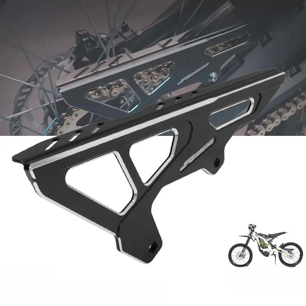 Osłona łańcucha CNC do motocykla JFG Osłona ochronna do Surron Sur-ron Light Bee X S Segway X160 X260 Off-Road Electric Vehicle Bike — zdjęcie 2