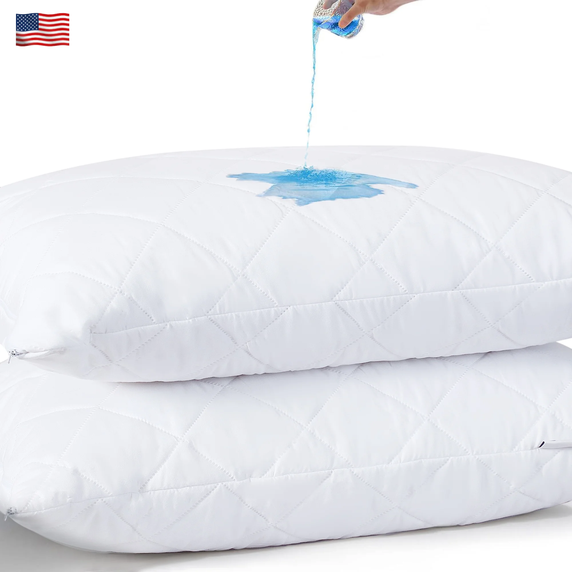 4 Pack Waterproof Z…