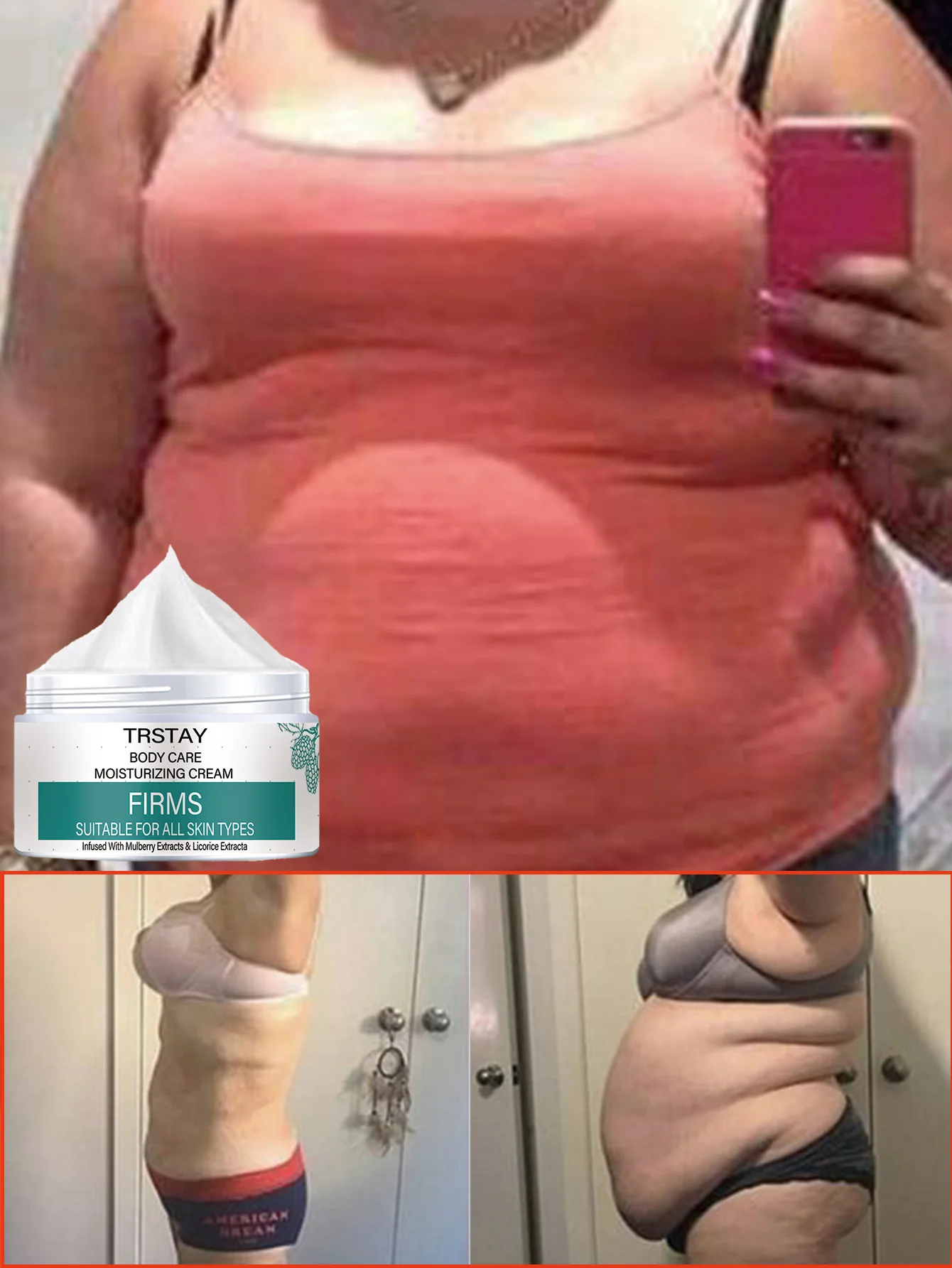 

Slimming Cream Tighten and Shape Frost Body Cool Touch Repel Swelling Puffiness Sharp Lines Look Slimmer Whitening Body Cream fo