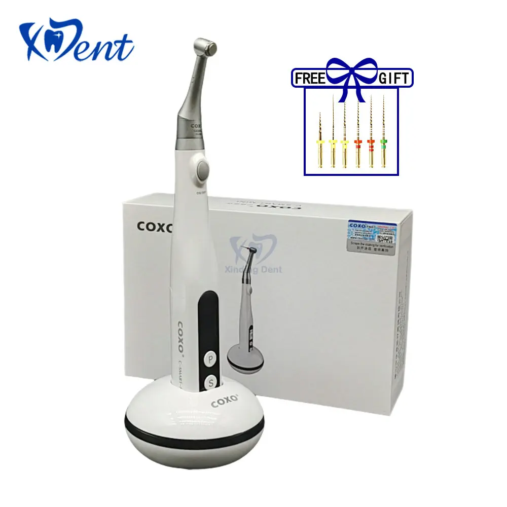 COXO C-Smart-Mini Dental Wireless EndoMotor Endodontic Rotary Motor Dentistry For Root Canal Treatment With Free Endo Niti Files