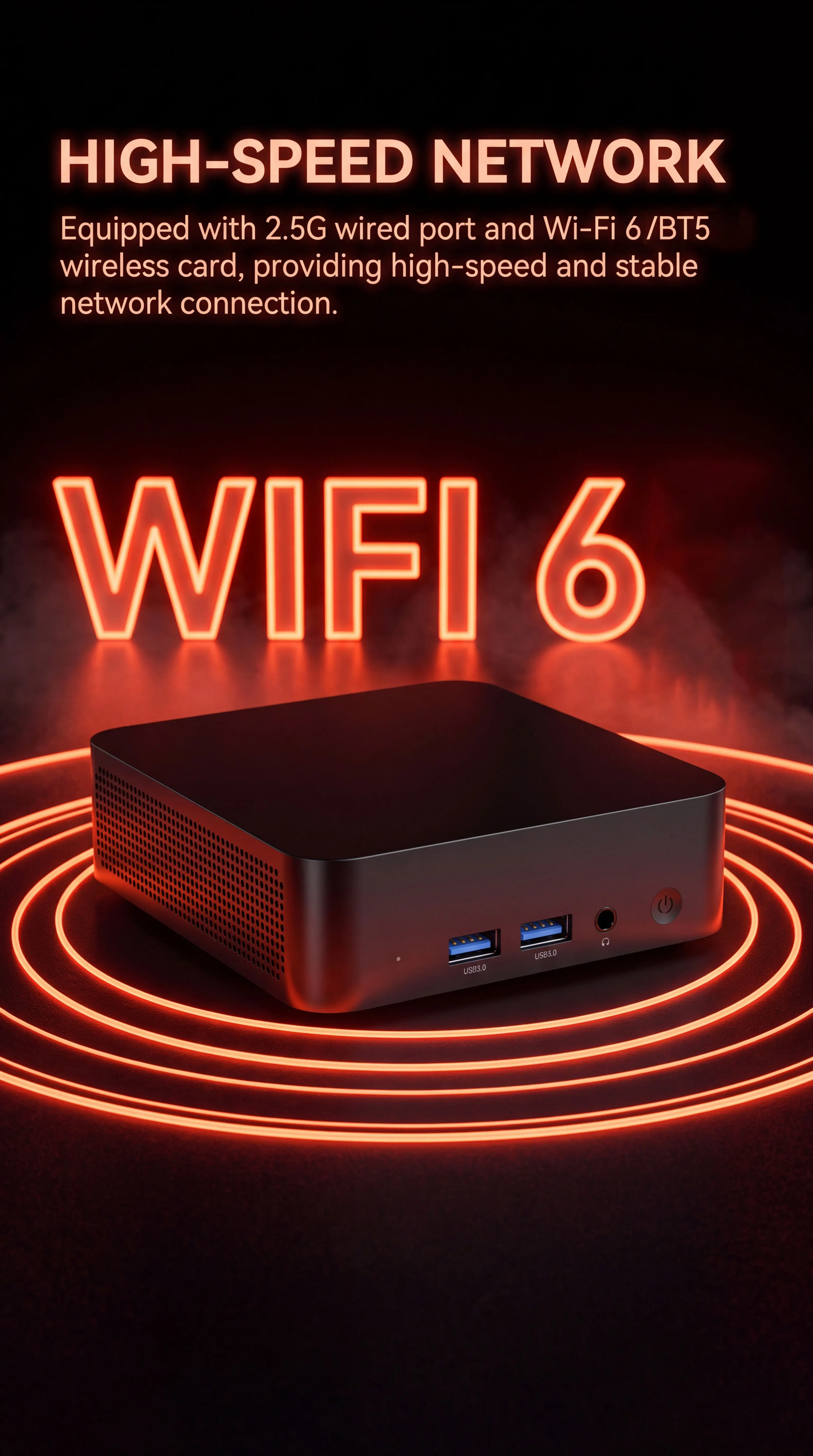 2026 Intel CORE I9-10980HK Mini PC Computer 16GB 32GB RAM 256GB 1/2TB SSD Portable Gaming Mini PC Windows 11 Pro Wifi 6 BT5.0 Office Study Desktop PC 4K