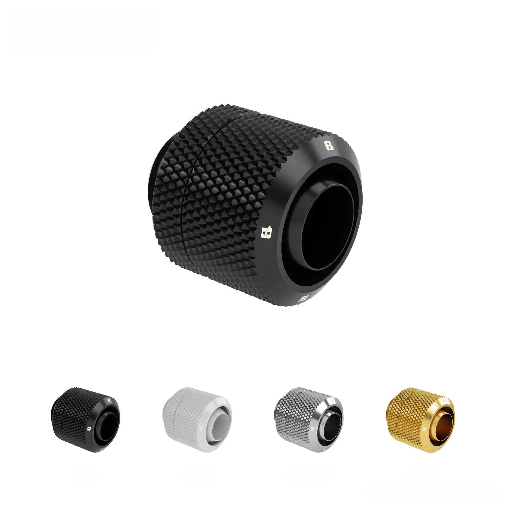 Złączki BARROW do rur o średnicy wewnętrznej 10/13 mm, 10/16 mm, 13/19 mm, do rur elastycznych 3/8'' (średnica wewnętrzna) + 5/8'' (średnica zewnętrzna), złączki do węży G1/4''. — zdjęcie produktu 7