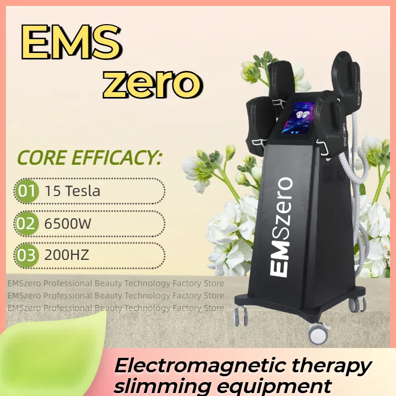 

Emszero Machines 6500w 15 Tesla Professional Portable NEO Body Slimming Nova Rf Mini Muscle EMS Electromagnetic Stimulate
