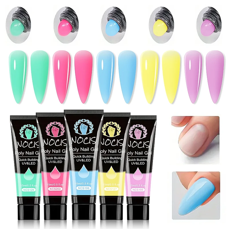 Kit de Gel para Uñas NOCIS - 5 - Polygel Nail Kit reseña y precio
