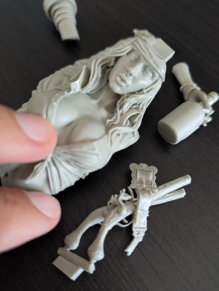 Buyer photo of this resin kit