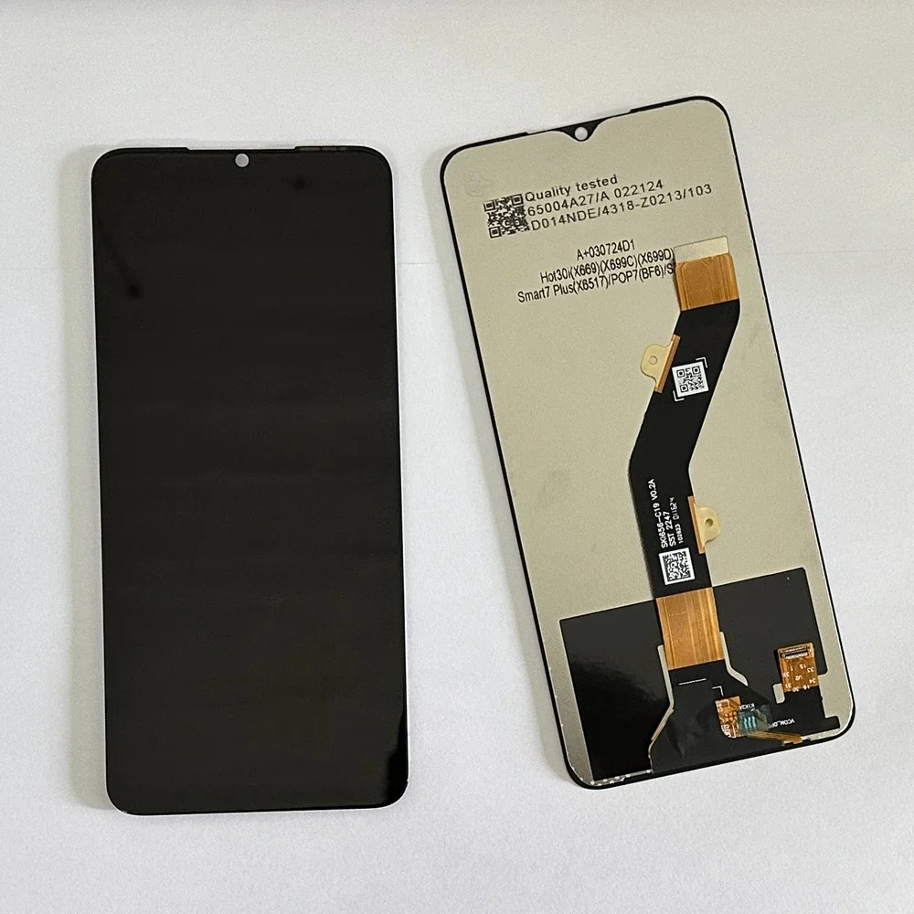 X669 X669C X669D 100% Test Lcd For Infinix Hot 30i Display Touch Screen Digitizer Panel Assembly Lcd Screen