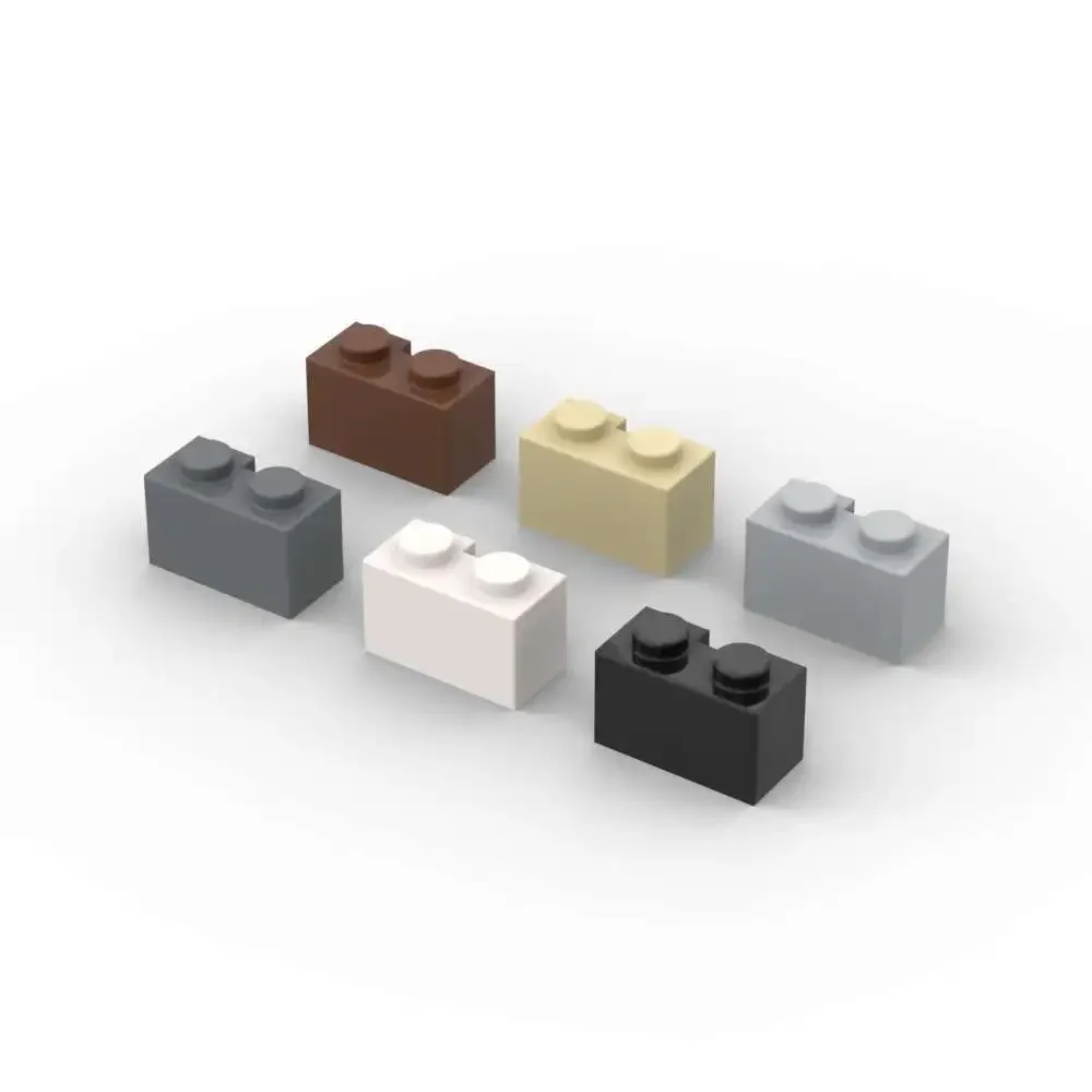 MOC 10 pièces 4216 modifié 1x2 blocs de construction Kit avec briques de canal particules éducatives bricolage jouets enfants cadeaux d'anniversaire