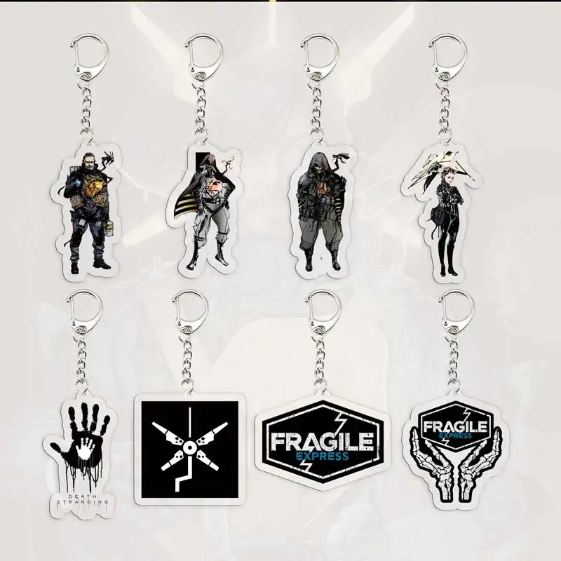 Game Death Stranding Keychains for Accessories Acrylic Death