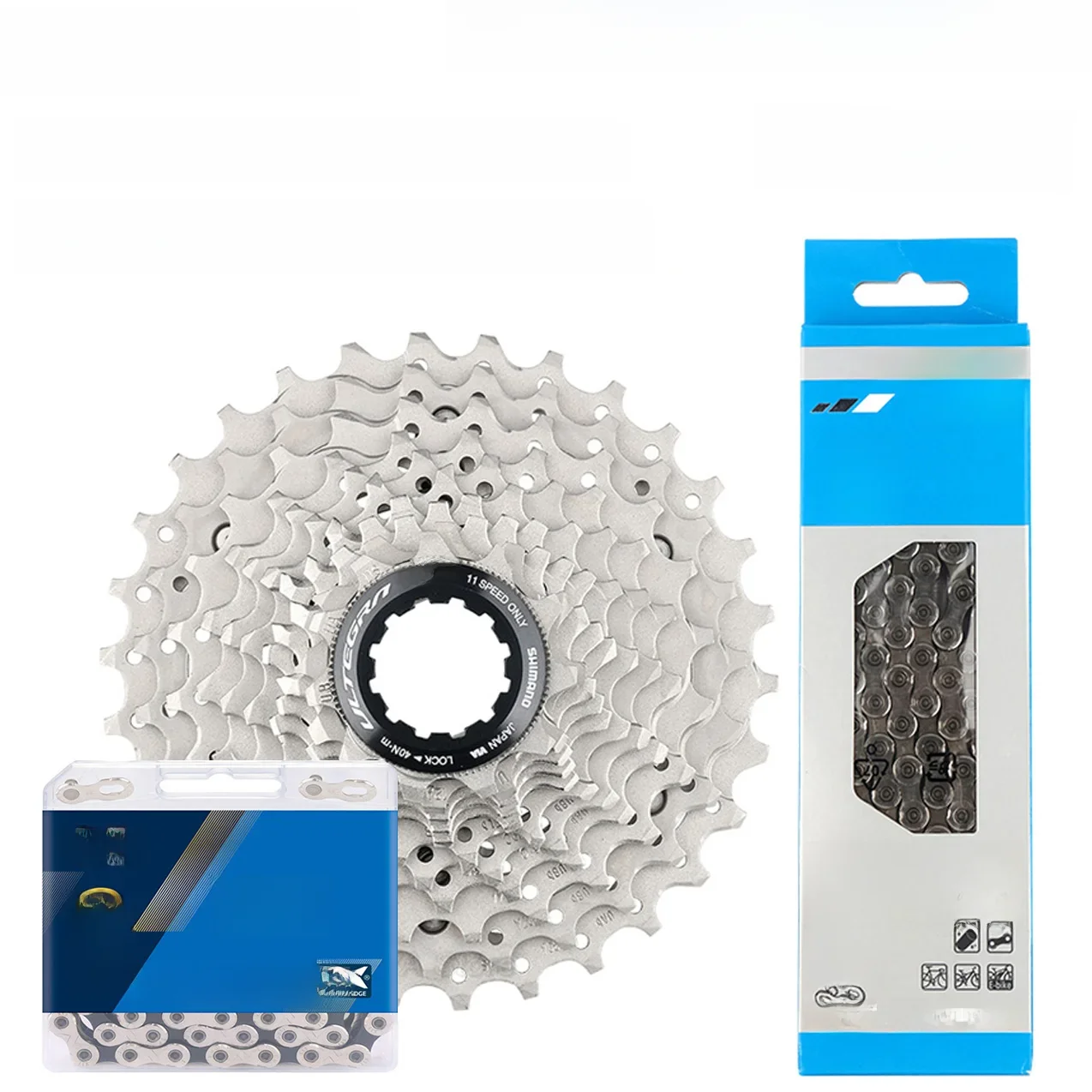 AliExpress Shimano Ultegra R8000 Cassette 11 Speed Road Bike 11S K7 R7000 HG700 28T 30T 32T 34T Bicycle Ratchet HG601 Chain 11V KMC X11