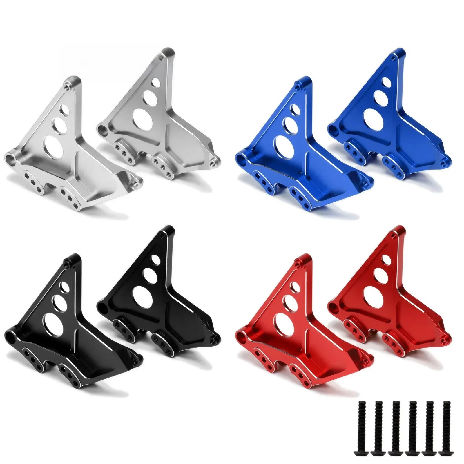 Tour d'amortisseur arrière multi-montage, aluminium 60Également CNC, nouveau dépôt, #8538 pour RC 1/7 RC Traxxas Unlimited Desert Inboulon UDR