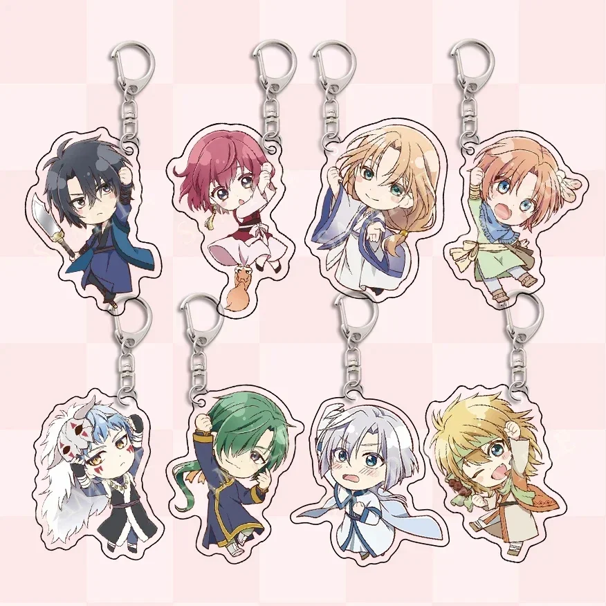 Porte-clés Anime Yona Of The Foster, Yona Haku Yun Kijia Jieha ZJosé Shina, pendentif figurines de dessin animé, porte-clés, bijoux, cadeaux