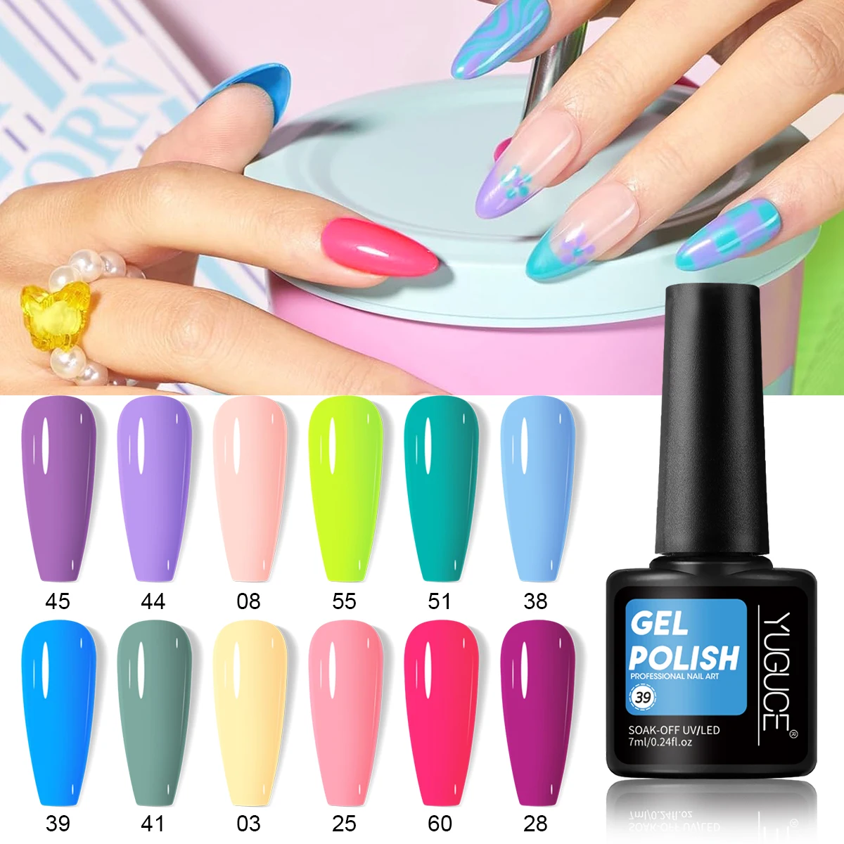 yuguce-conjunto-de-12-esmaltes-em-gel-de-cores-puras-com-tons-vibrantes-e-facil-aplicacao-e-ideal-para-diy-em-casa