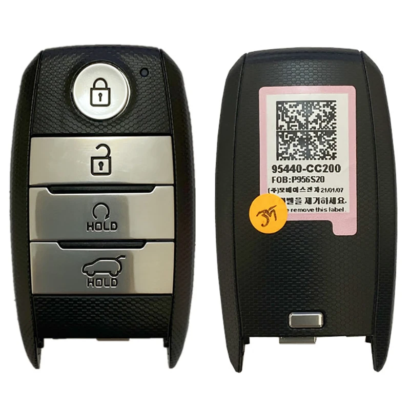 

CN051129 4 Buttons Genuine Smart Key Fob For KIA Sonet 2021 Smart Remote Key 433 MHZ FCC ID FOBP956S20 95440-CC200