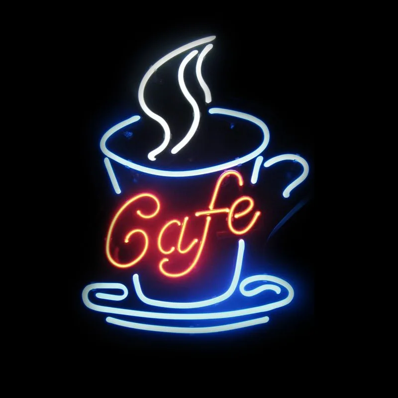 

Neon Sign For Cafe CUP Restaurant BEER BAR Tea Club WALL DECOR LAMP Hotel store Advertise Room Decor coffee Impact Attract light