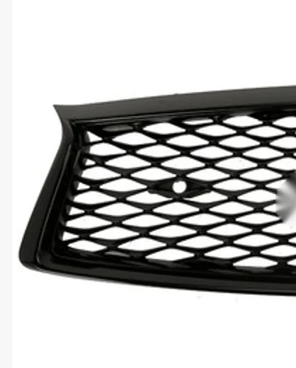 FOR Infiniti Q50 Sport Front Grille Black Frame Black Mesh 2018-2024 With Camera And Radar OE F2310-6HH1C Direct Replacement
