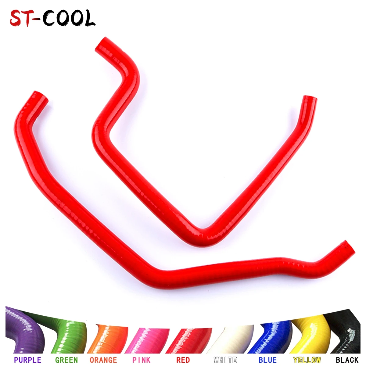 For 2016+ Chevrolet Camaro SS Baffled Catch Can Oil Resistant 2017 2018 Silicone Hoses Kit Silicon Tubes 2Pcs 10 Colors