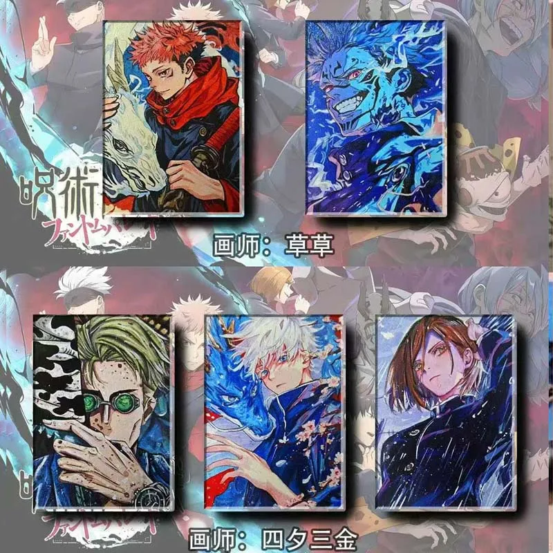 Forest Handgeschilderde Studio Groothandel Demon Slayer Collectiekaarten Booster Box Wave1 Kinderspeelgoed Speelkaarten Tafelspellen