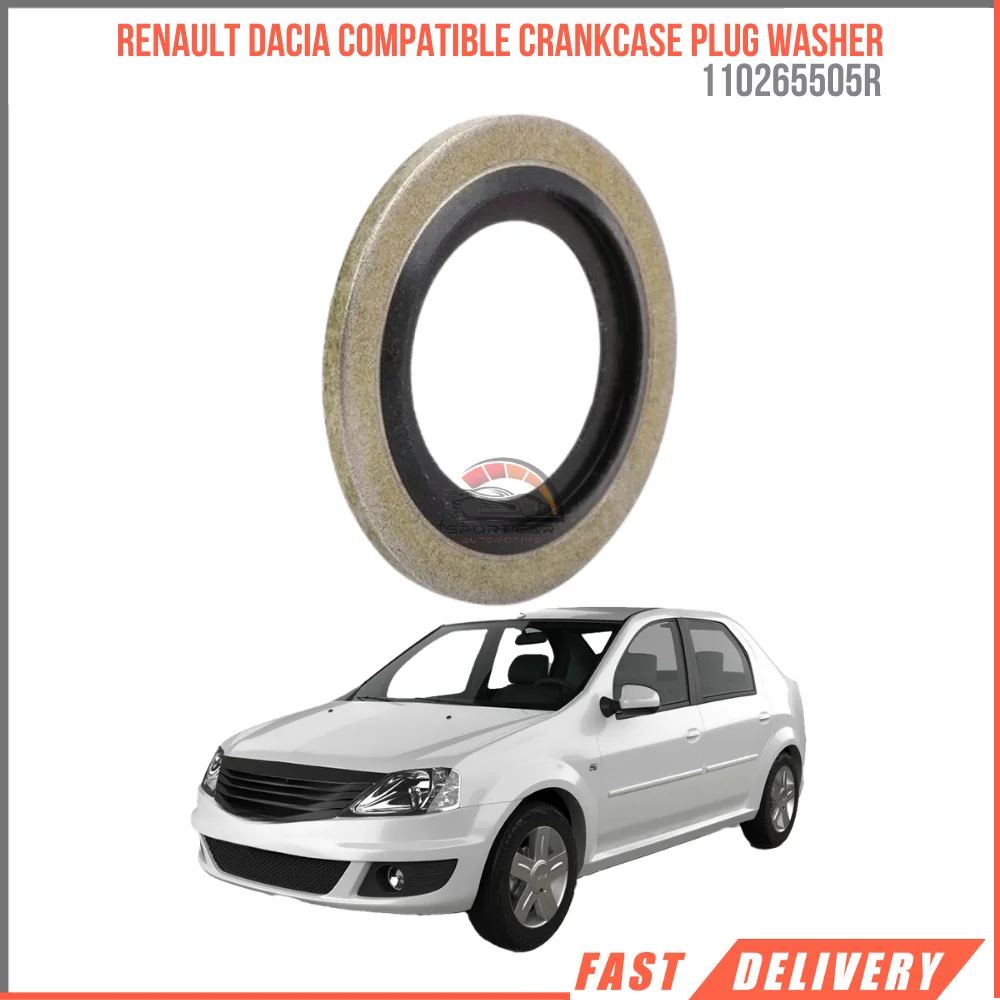 For Renault Dacia Compatible Crankcase Plug Washer 110265505R happy car parts high quality fast shipping