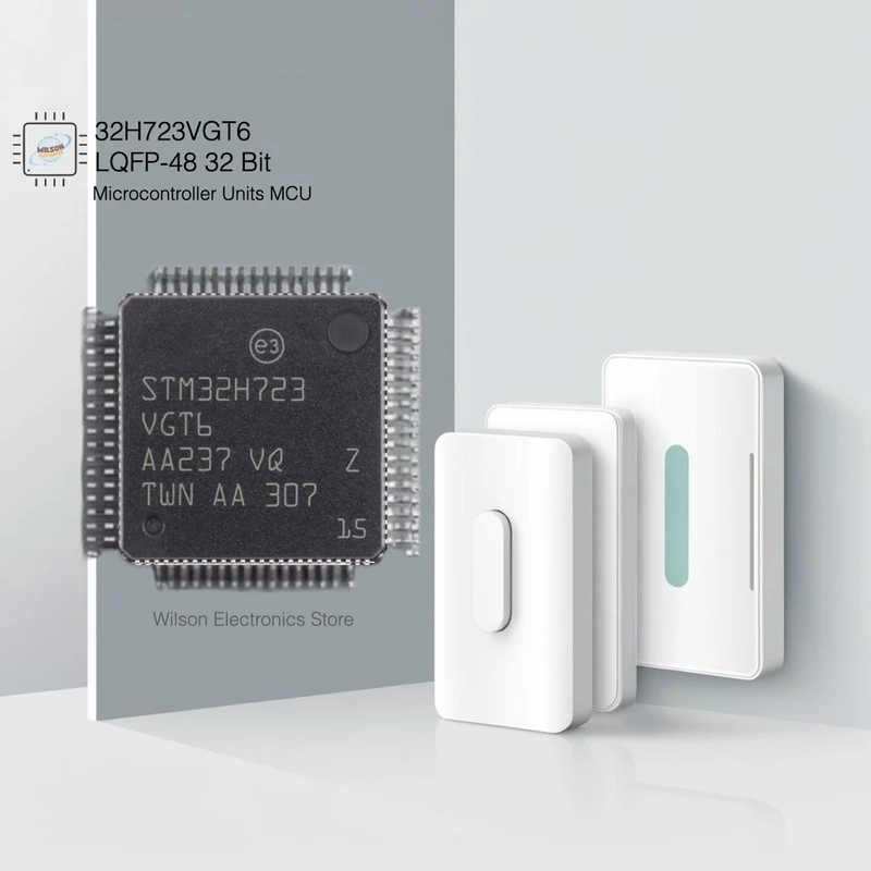 Unités de microcontrôleur 32 bits d'origine STM32H723VGT6 LQFP-100 MCU IC pour ARM Cortex-M7