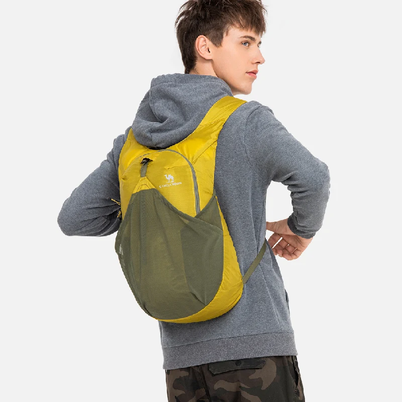 GOLDEN CAMEL-bolsa deportiva ultraligera para hombre y mujer, mochila impermeable para acampar al aire libre, bolsas pequeñas para correr y
