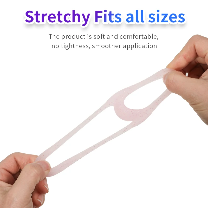 Double Hole Ring Silicone Cock Penis Rings Testis Restraint Erection Lasting Time Delay Ejaculation Ball Stretcher Male Sex Toys - view 3