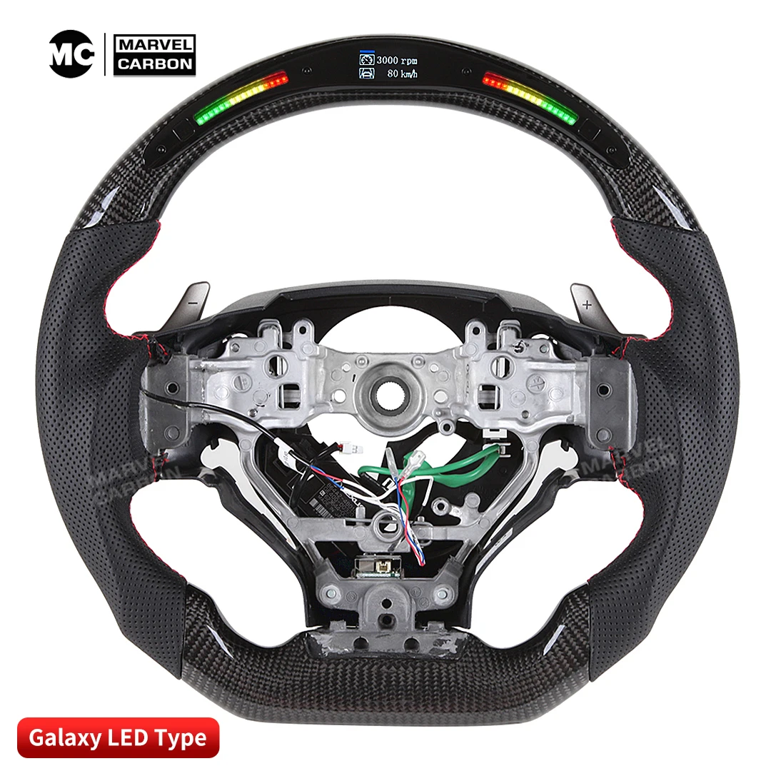 Carbon Fiber LED  Steering Wheel for Lexus IS